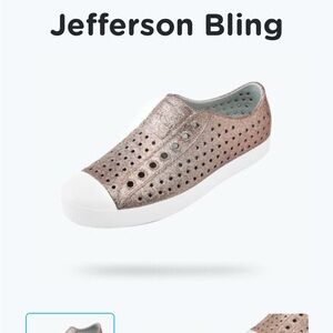 Native Shoes Jefferson Bling in Rose Gold